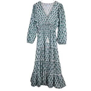 Mer St. Barth Anthropologie Odette Floral Dress